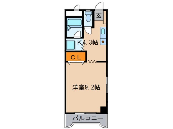 ディアコ－ト美濃喜の物件間取画像